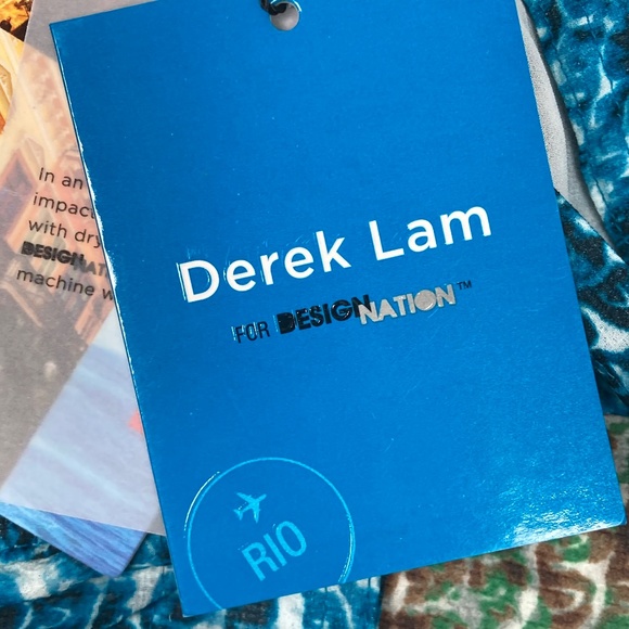 Derek Lam For Design Nation Armadillo Print Drawstring Skirt Size M NWT - Picture 11 of 15